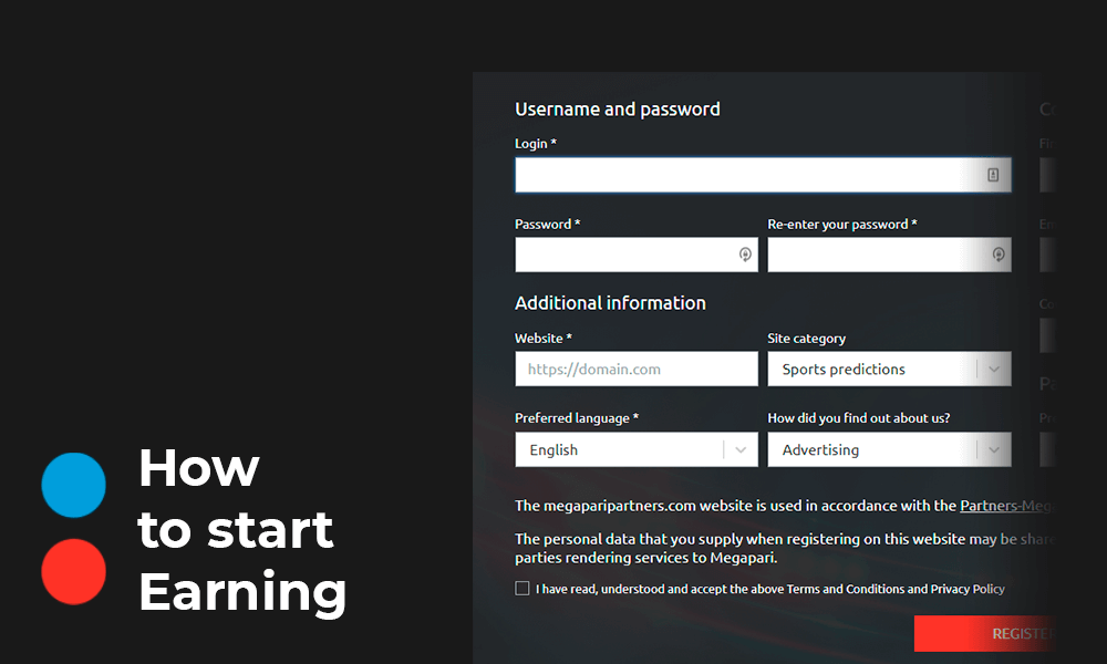 How to start earning with Megapari Affiliate Program